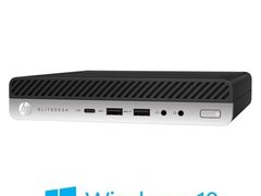 Mini PC HP EliteDesk 800 G3, Quad Core i5-7500, 8GB DDR4, 256GB SSD, Win 10 Home